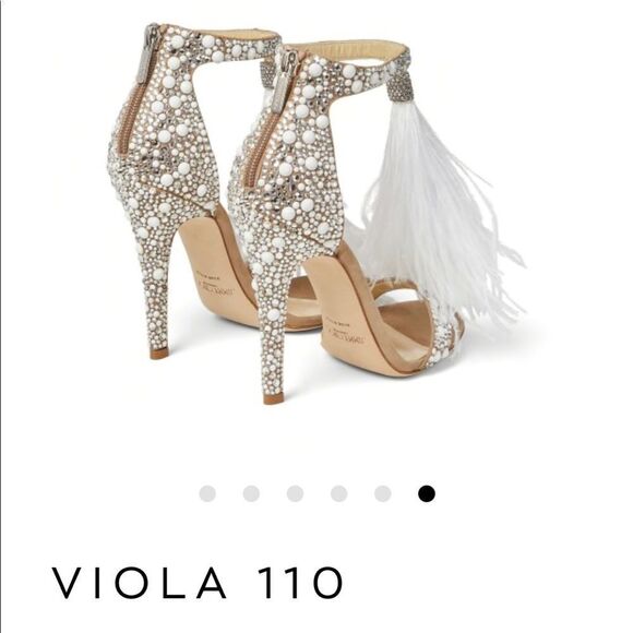 Bridal jimmy choos/ style ID viola110sxf - Picture 2 of 7